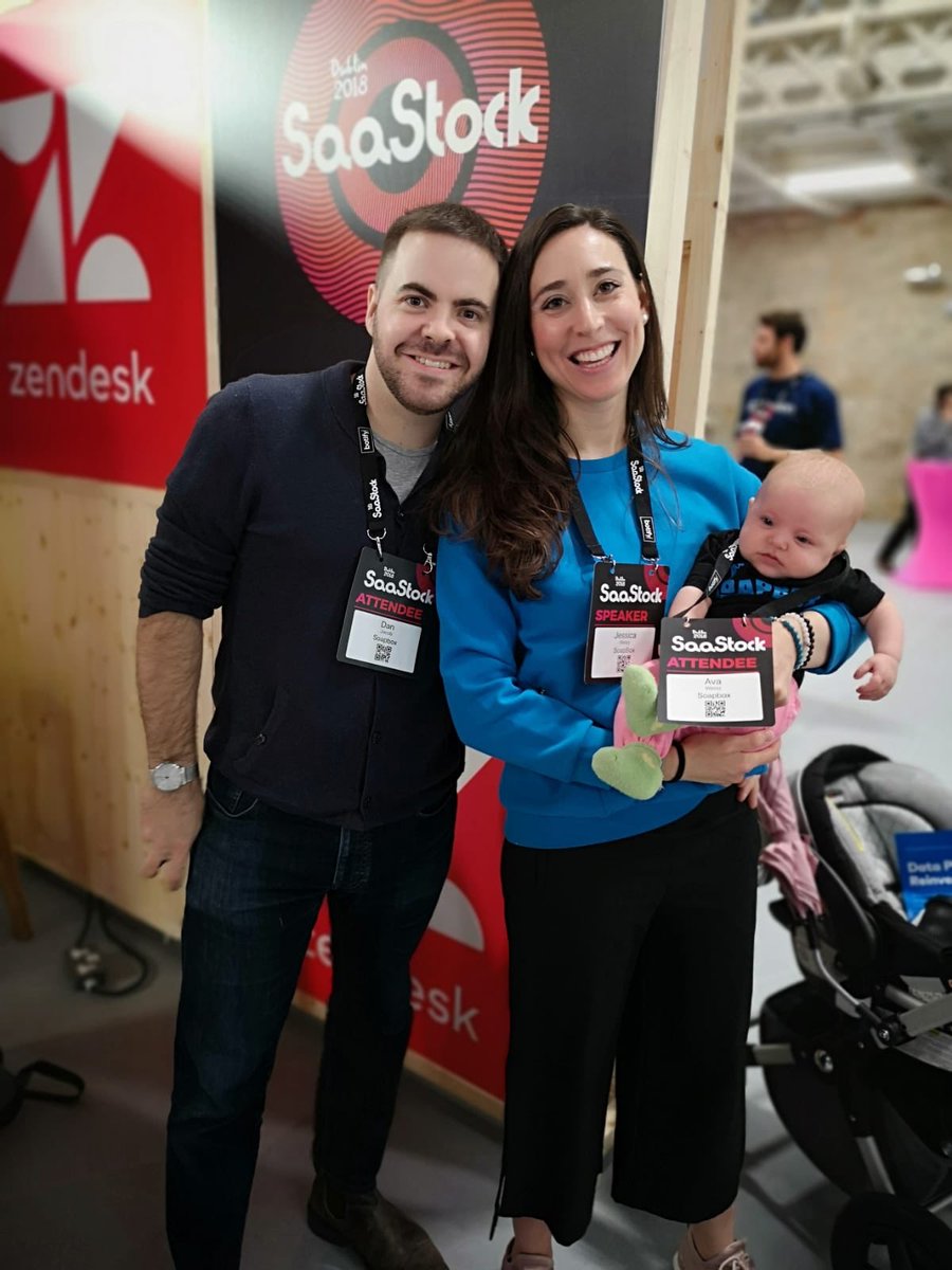 WeiszJess's tweet photo. Speaking about how to make meetings suck less - amazing... Learning from the worlds top Tech leaders - awesome... Having my family cheer me on - priceless! #SaaStock2018 #meetings #womenintech #WednesdayMotivation #startuplife #workingmom #SaaStock18 #SaaS @SoapBoxHQ https://t.co/yVKVkulRqI