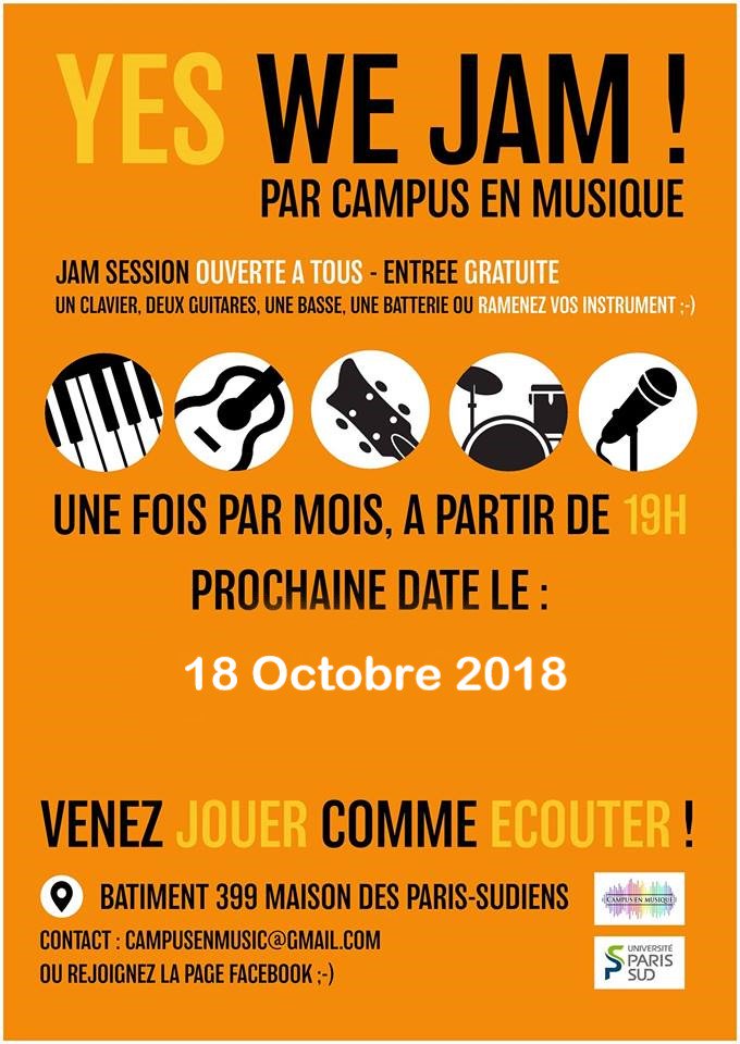 CampusenMusique's tweet photo. Venez nombreux pour la jam demain à 19h ! Profitez de l'ambiance musicale et participez en amenant vos instruments ! N'hésitez pas à nous donner vos retours sur l'événement sur nos réseaux sociaux comme instagram et facebook ! https://t.co/EmJz1h1k7Q
