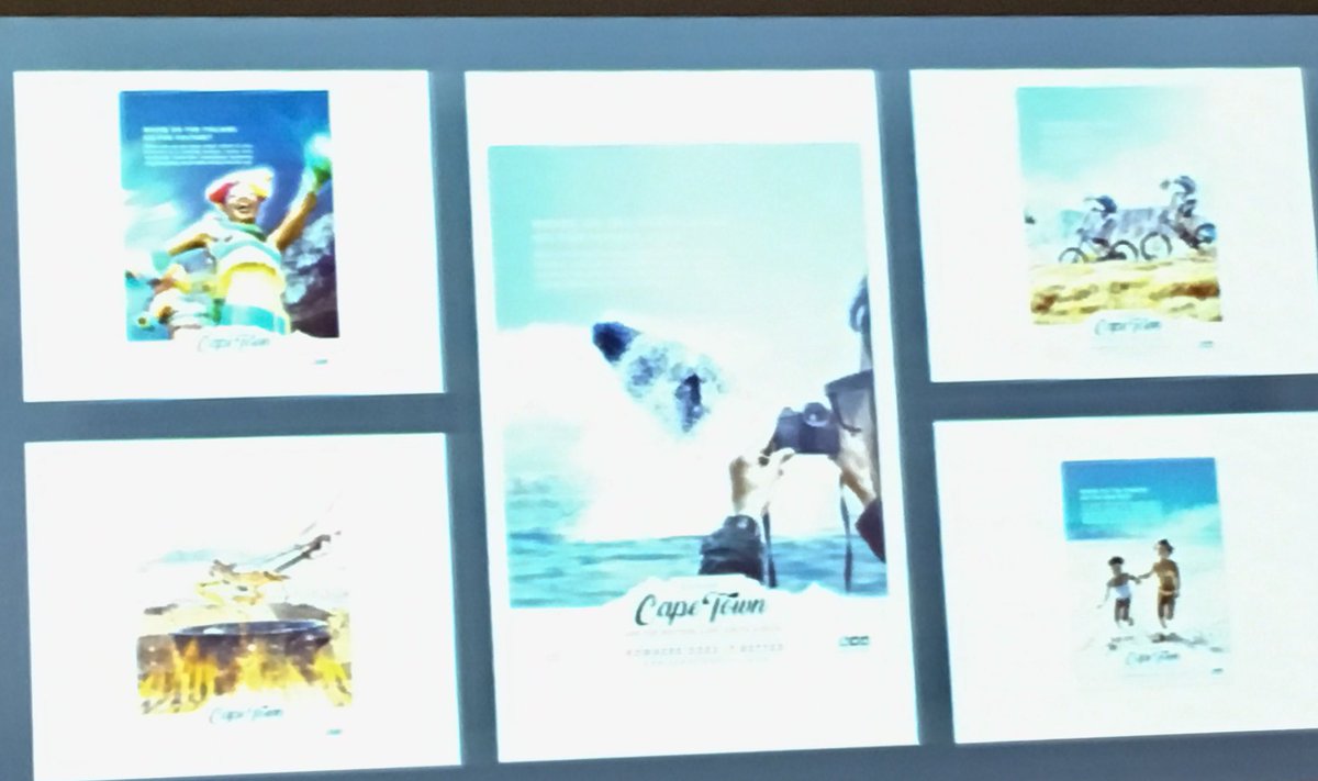 winecoza's tweet photo. #wfconf2018 @wesgro Tim Harris championing the recovery campaign for South Africa / Western Cape after the drought - look out for the new campaign - cheeky and challenging! https://t.co/NyTOL53Vgb