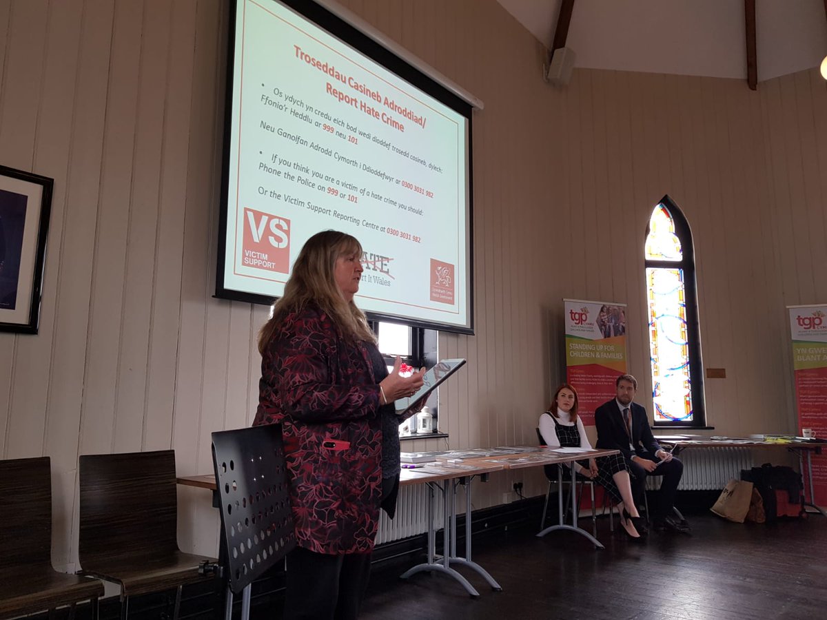 VictimSupportHC's tweet photo. Great morning so far at our #NHCAW event in #Cardiff showcasing what's happening with #HateCrime in Wales #WeStandTogether #BeyondHateCrime https://t.co/tY3ho48NKx