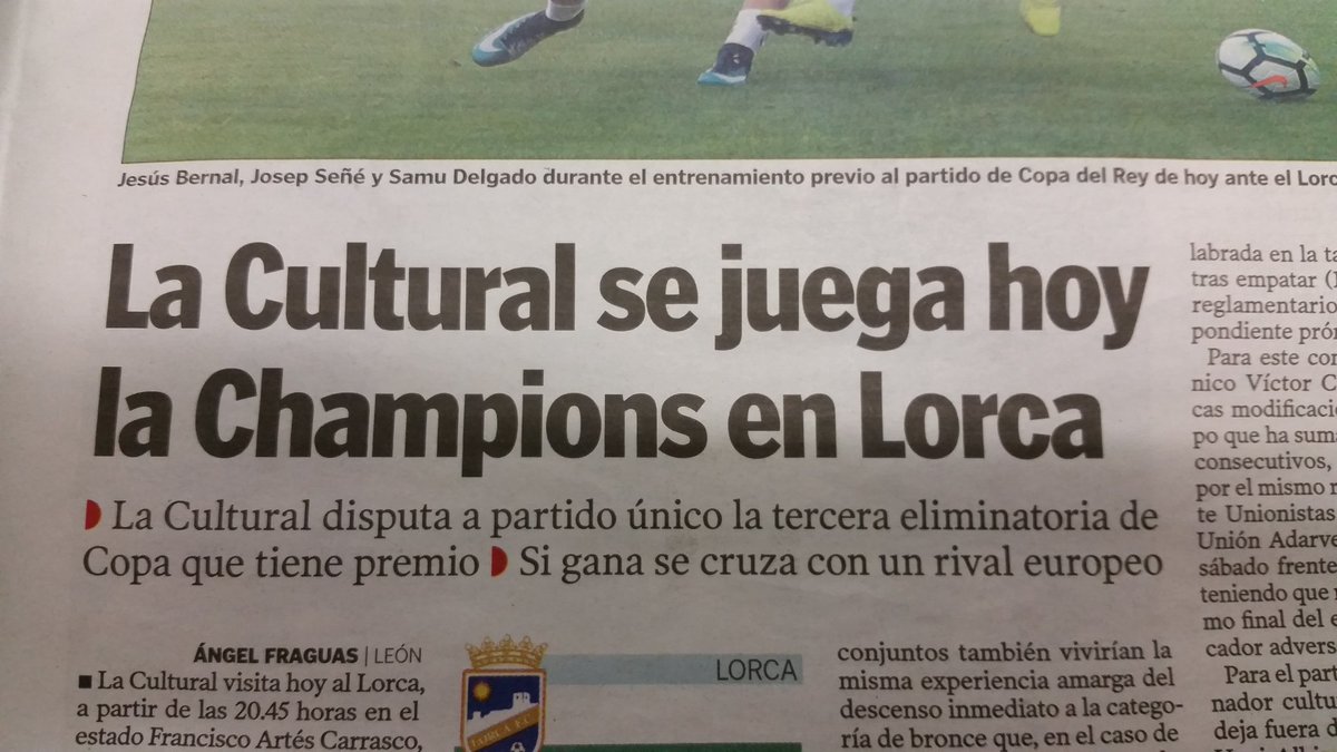 Y la Cultural que, ¿otra vez campeones de Europa?