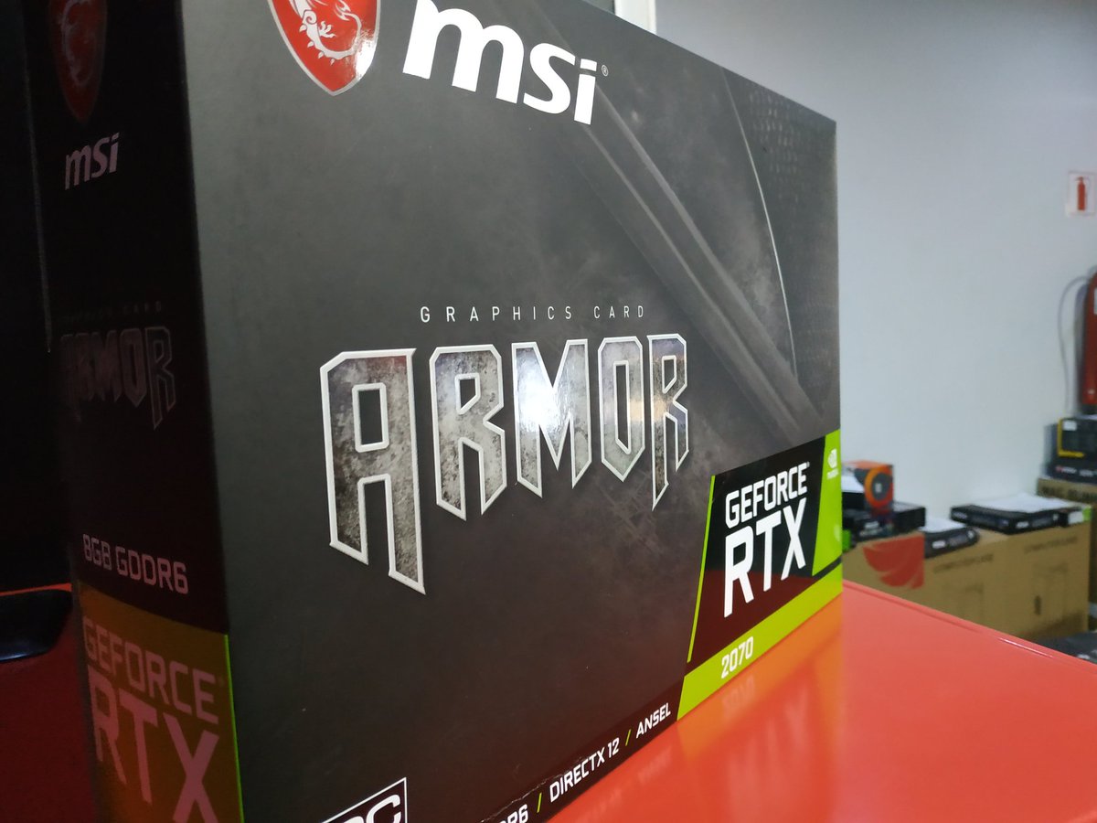 The beautiful <a href="/MSITweetsZA/">MSI South Africa</a> RTX 2070's have landed at Evetech. Let's get our #RTXon

Available at ➡️
 goo.gl/fm1W6Y