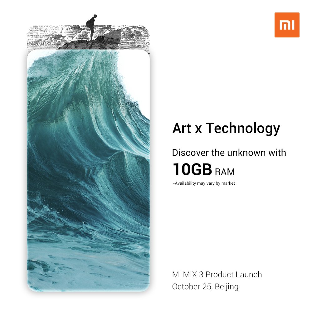 Xiaomi's tweet photo. I know exactly what to do with #10GB. Let Mi know if you want #MiMIX3 https://t.co/7CHZqxoEC3