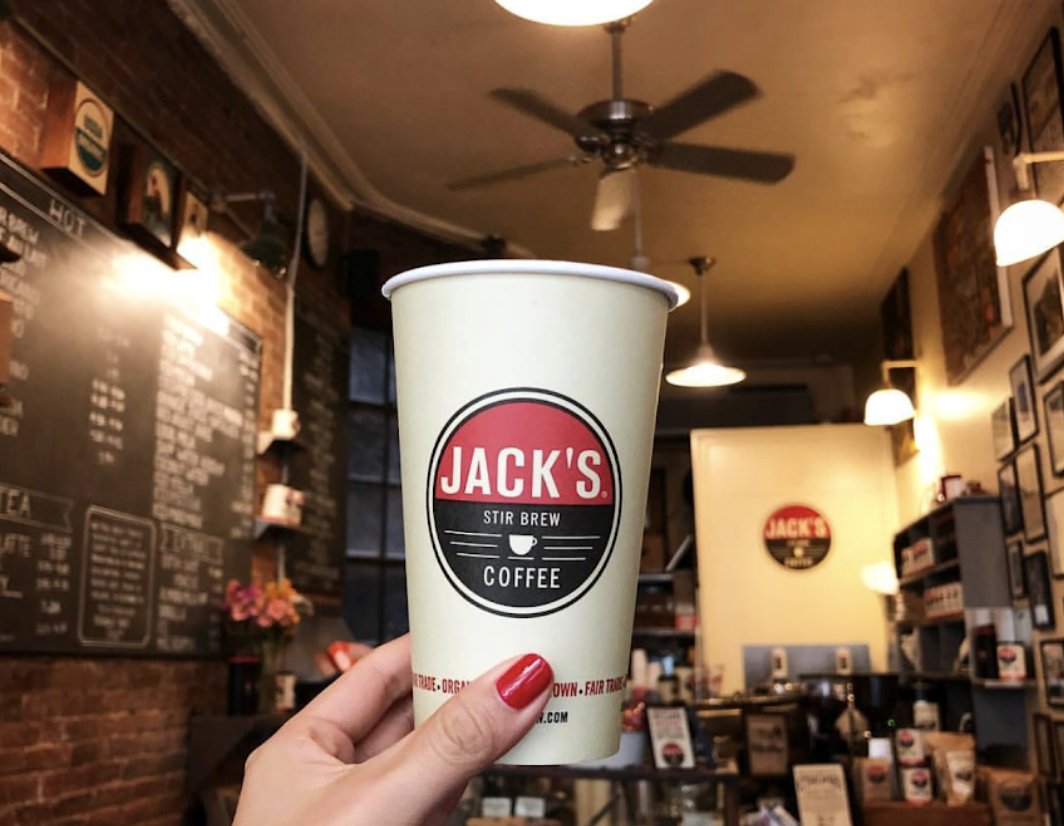 Every day is a good day for a cup a'JACK'S. Insta 📸@CoffeeRecords
