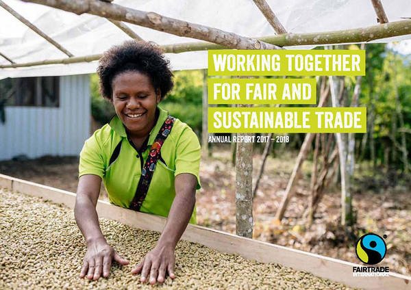 2017 stieg der Umsatz mit #Fairtrade-Produkten um 9% auf über 8 Milliarden Euro. Weitere Zahlen, Daten und Fakten findet ihr im Annual Report 2017-2018 von <a href="/FAIRTRADE/">Fairtrade Intl</a> unter fal.cn/SSB6