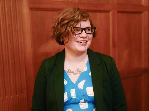 FemaleEye's tweet photo. Celebrating Amanda Burdine on #screenwriterwednesday, for Best Low-Budget Screenplay of "Barnabass is Dead" at #FeFF2018. She is currently working on her first short film which she will also direct. Also, a friendly reminder.. https://t.co/33ohkjYTrs @lacoles https://t.co/gGvBqjmHOy