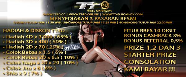 sofie_mariana's tweet photo. https://t.co/5ov26YqRrY Agen Togel Online Terpercaya dan Terbaik 2018
• Hadiah 4D dan 3D semua Prize
• BBFS 10 Digit Tanpa Batasan Line
• Bonus Cashback Sebesar 3%
• Bonus Referral Sebesar 0,5% semua pemasangan
• Gratis Bet Tebak Angka Berhadiah
#togelonline #togelaman #tt4d https://t.co/eMDIKl0rPF