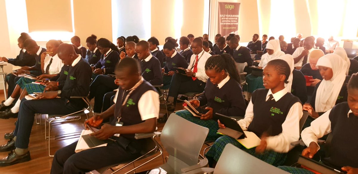 just_kui's tweet photo. At my favourite academy, MPESA Foundation, taking the students through Sage Business Cloud Accounting, a very simple cloud solution that will help them run their current businesses while in school. All this thanks to support from @sagefoundation. Helping build business leaders https://t.co/tNoE0dIySm