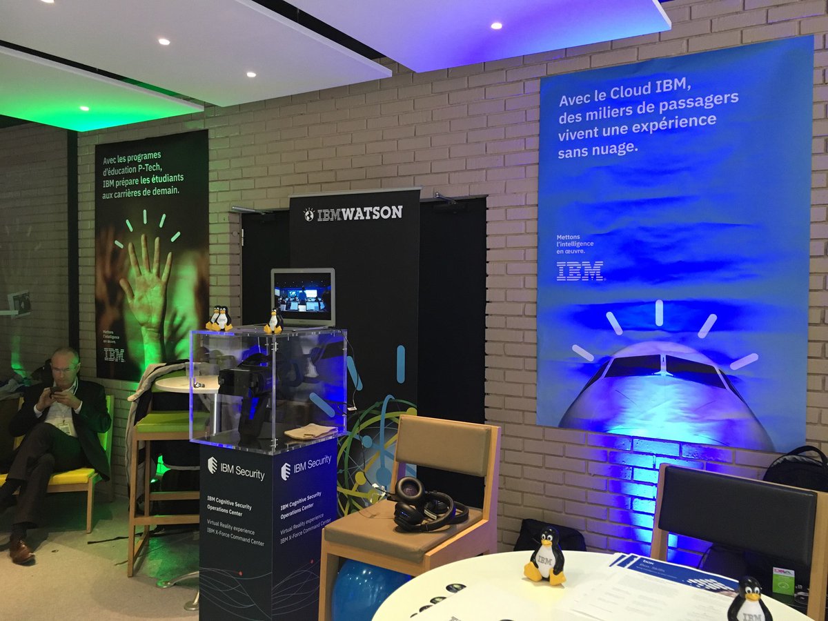 gmarchand78's tweet photo. #48hTechno A découvrir sans plus attendre le stand #IBM! Nos experts sont à votre dispo ds le domaine de la #Sécurité, de l’#IA et #Blockchain. 2 démos 👉Devenez analyste sécu en immersion dans un #SOC #VR et une autre démo sur la traçabilité avec la Blockchain @CreditAgricole https://t.co/yPA7GIWP19