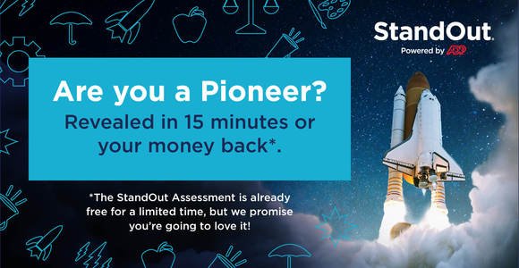 sspeiser's tweet image. How do you stand out? Discover how to bring your strengths to work with the StandOut Assessment. #StandoutStrong bit.ly/2yJTdBZ #ADP