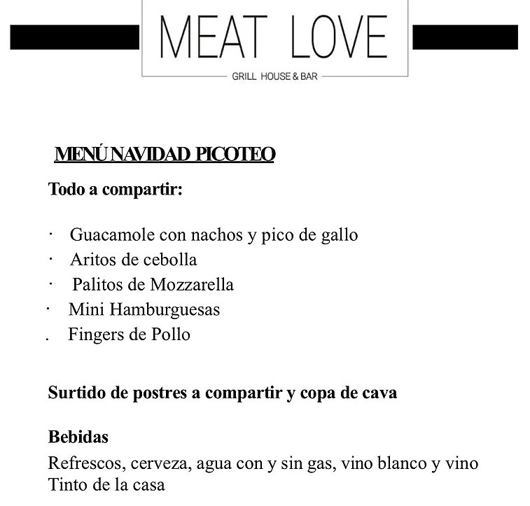 meatlovemad's tweet photo. Toda una variedad de menús de #Navidad disponible para todos los gustos y bolsillos. 
Ya puedes reservar con tu pareja o tus amigos !! 
#FelizFinde
#Menu 
#Christmas 
#ChristmasCountdown https://t.co/L913yukZUI