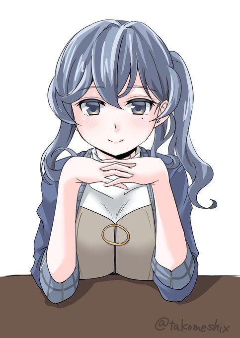 食事中ずっと見てくる
#艦これ版深夜の真剣お絵描き60分一本勝負
#艦これ版真剣お絵描き60分一本勝負_20181017 