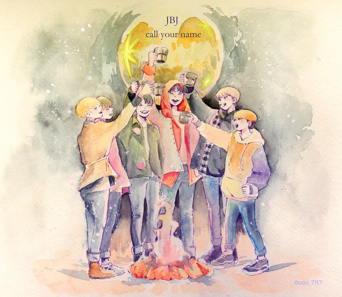 ooo_787's tweet photo. #JBJ_1주년_축하해 
こんな垢ですまんけどずっとずっと好きなんだ〜
それぞれ新しい道も応援してるネ🌻🦋💫
(再結成大歓迎だけれども)
(過去絵で미안해요) https://t.co/q8ufQ1HiI8