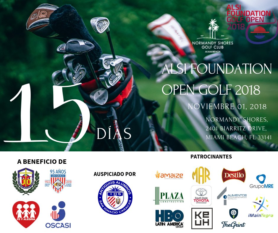 AlsiFoundation's tweet photo. 15 días y contando! ¿Ya estás listo para jugar?
.
.
Si aún no te has inscrito ingresa en https://t.co/bR4hdEDJuI
.
.
#OpenGolf2018 #OSCASI #JesusObrero #ColegioSanIgnacio #FeYAlegria #SiempreLoyolaSiempreVenezuela https://t.co/ayc8E18O78