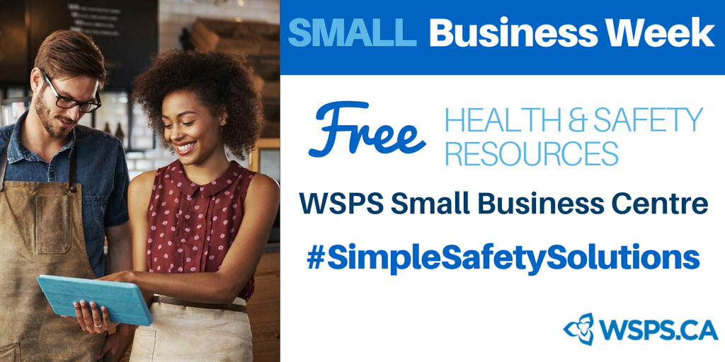 WSPS_NEWS's tweet photo. Start your health &amp; safety program in 3 simple steps with the Small Business Tool Kit now available on our Small Business Centre #SimpleSafetySolutions https://t.co/2ltNoGgM0j https://t.co/xHH6Y3Y6da