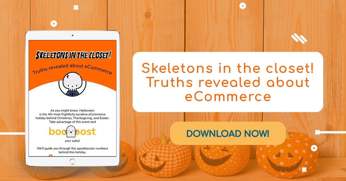 rileylife's tweet photo. This October, Riley Life Logistics wishes you a Happy Halloween with the best treat! 🎃 Discover this season's e-commerce trends with our brand new FREE guide: Skeletons in the Closet! 👻 https://t.co/tyxGpxUto6 https://t.co/hDOLIPfKIw