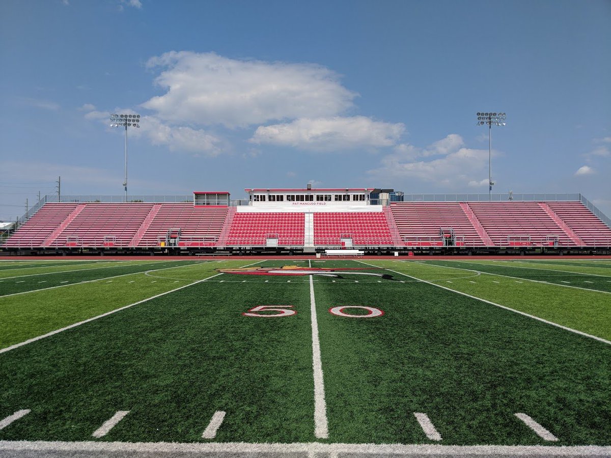 GDCG_'s tweet image. Princeton High School’s Football Stadium in #Cinci now features updated stadium seating for 3,000 home guests and 1,500 visitors and an updated press box #stadiumupgrades #construction #renovation