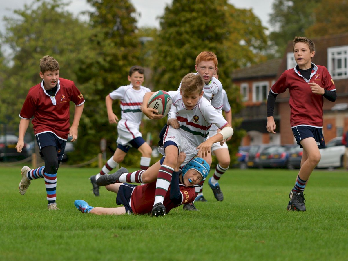 Plenty of rugby today before we finish for half-term with a host of different fixtures against @OPS_Sports @SportBPS @Beacon_Sport @stjsnorthwood @StonyhurstSMH along with an internal game also #busy