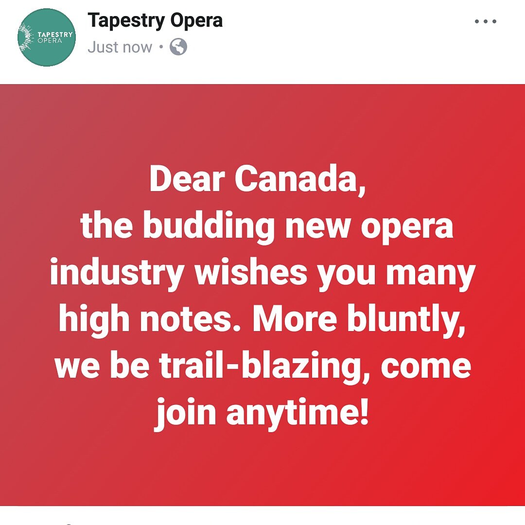 TapestryOpera's tweet photo. Um, so we like puns. https://t.co/w2qPoRb9f9