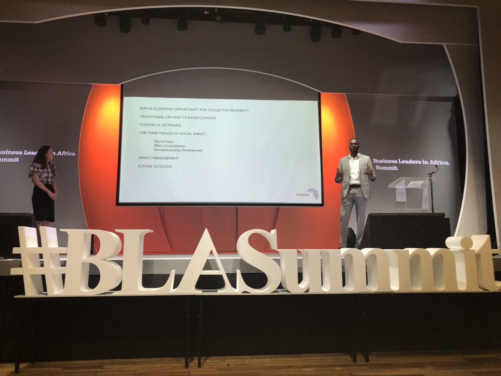 FortuneGamanya's tweet photo. @DanaRissley &amp; @alfordcharumbira talking about the impactful work they are doing at Utando Social Impact. #BLASummit https://t.co/WjOqSwct0o