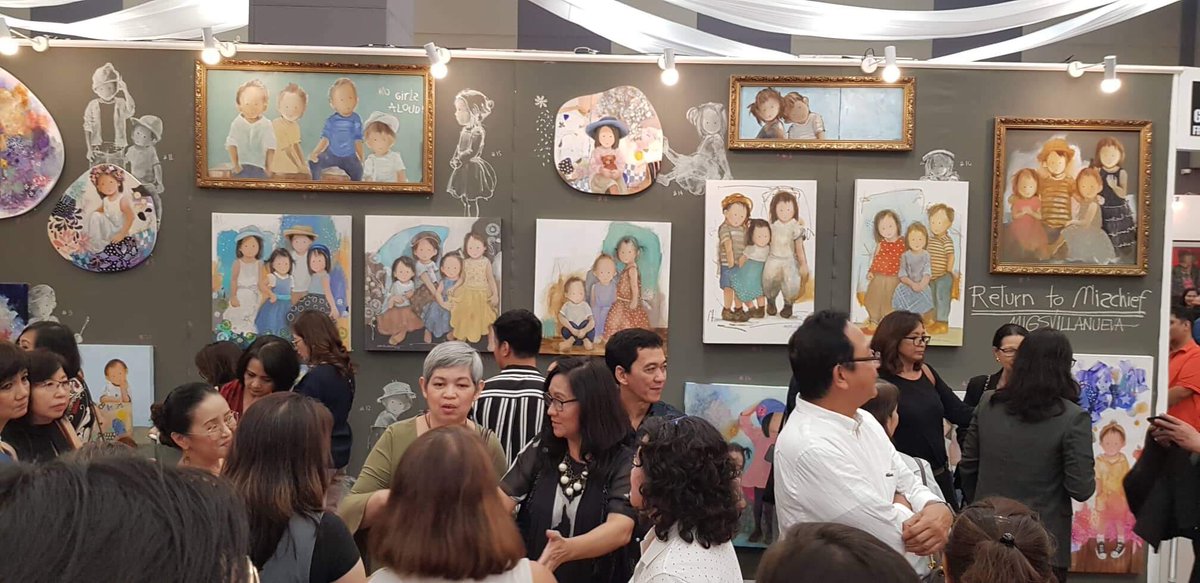 manilabulletin's tweet photo. NOW: We're at the Manila Bulletin and ManilArt's "Hatch" featuring Ramon Orlina, where he turned fiber glass eggs into works of art.
Visit our exhbition at the SMX Convention Center, Taguig starting tonight, October 17 to 20, 2018.
#MBHatch https://t.co/Qy6syCc9Dy
