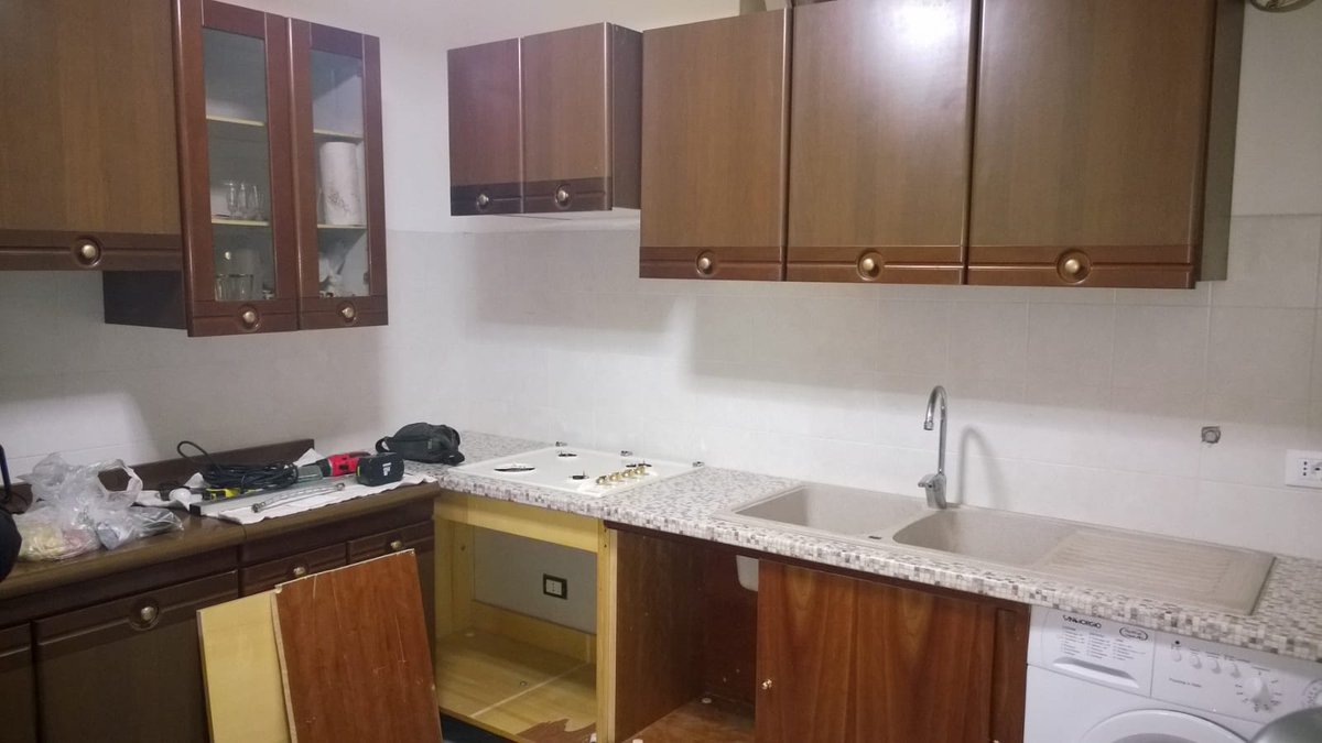 Aftermaya1's tweet photo. After montaggio cucina
#montaggio #cucine #lavori #work #woodwork https://t.co/S2LtSCM5OF