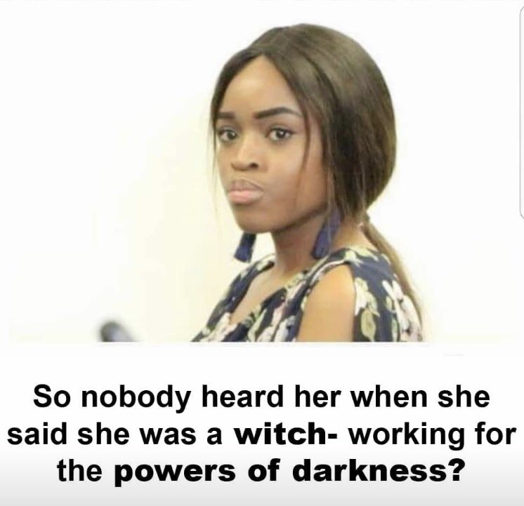 KoketsOMG's tweet photo. #OmotosoTrial The only one possessed by darkness is your pastor Nhonkie https://t.co/OOKXFDw7XJ