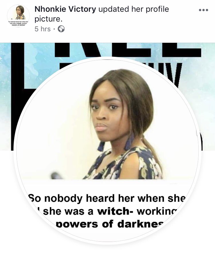 KoketsOMG's tweet photo. #OmotosoTrial The only one possessed by darkness is your pastor Nhonkie https://t.co/OOKXFDw7XJ