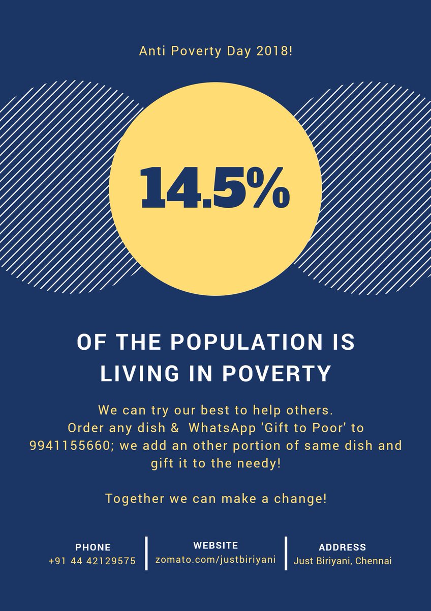 BulkBiriyani's tweet photo. #ADWGroup #JustBiriyani #JustBiryani #ZeroCards #Bookmybanquets #KaapiHouse #DianasKitchen #AntiPovertyDay #GifttoPoor
#Help others! #Order any dish & #WhatsApp 'Gift to Poor' to 9941155660; we add an other portion of same dish & #gift it to the needy - https://t.co/ZAPFPIvode https://t.co/FkLETO8mGf