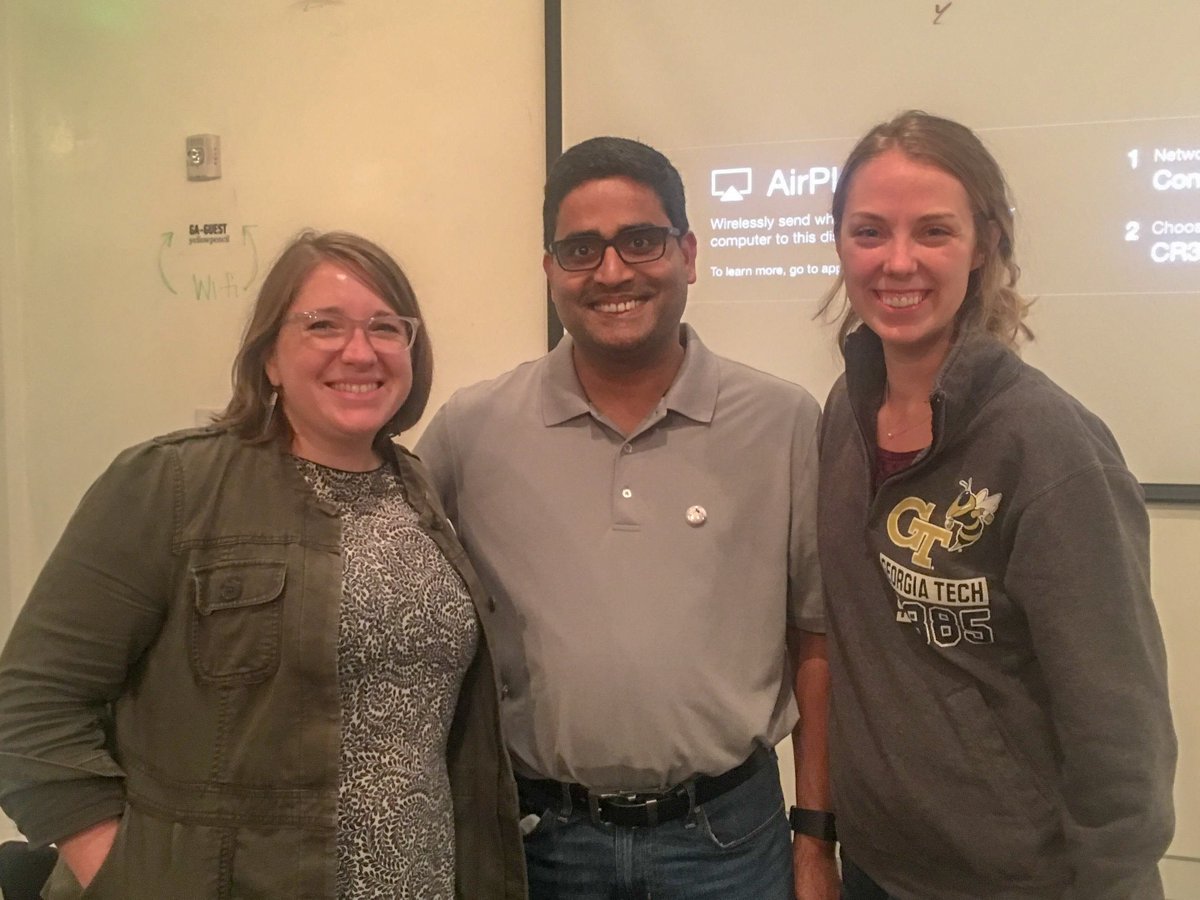 ATL500WomenSci's tweet image. Thanks everyone who came to our #WomeninSTEM @Wikipedia Edit-a-thon yesterday! We&apos;ll share more on our progress in the coming days... In the meantime, special shoutout to Ganesh from the Georgia Piedmont @Wikimedia group and our hosts @_GAAtlanta !