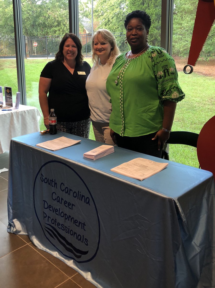thesccdp's tweet photo. Stop by our table at SC Dept. Of Education 2018 Fall Regional Meeting! Learn about SCCDP and get information about the December conference in Myrtle Beach. @dmcrumpton @PamPolson @LindaRThompson1 #SCCDP https://t.co/8DJqF760W9