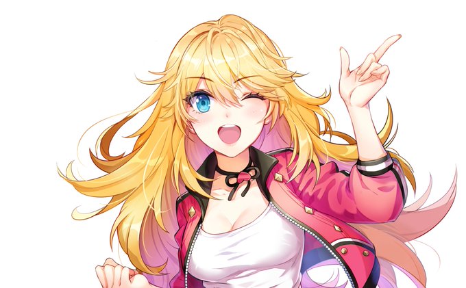 HappyElementsさんのバーチャルアイドルプロジェクト『战斗吧歌姬!』(@Re_Vdol)
(生配信アイドルと物語の同時進行企画!)
アメリカンガール「イザベラ・ホリー」のキャラクターデザインを担当しました!
お姉さんキャラのイザベラ、どぞよろしくお願いします!😳✨
https://t.co/kT1E6itf7C 