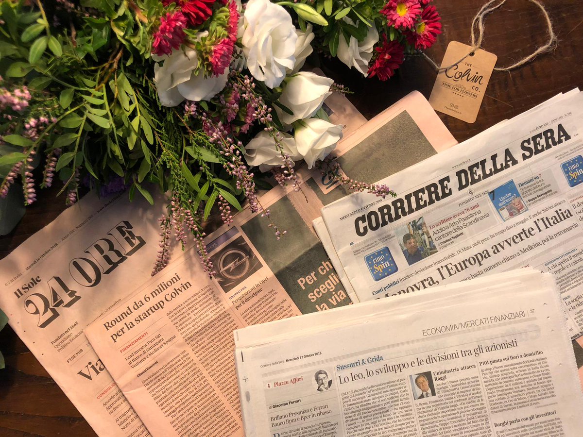 ddl_studio's tweet photo. #ddl_innovation
Il nostro ufficio si colora di fiori anche in autunno 💐 grazie a @thecolvinco, la startup spagnola dei fiori a domicilio da ieri tra le partecipate del nuovo fondo di @P101Ventures Programma 102. 
#p101 #ddl_projects https://t.co/ITgzINSPBi