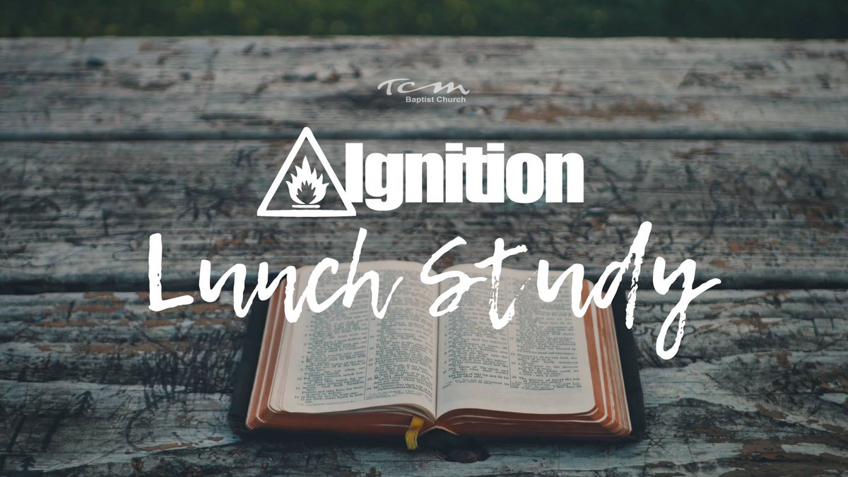 IgnitionTCM's tweet photo. We're looking forward to lunch tomorrow after the @TCMLincoln morning service.

After food we'll be digging in to the Bible to learn how to understand the word of God better for ourselves.
https://t.co/dyiQ6qX4iJ https://t.co/otH83eFl5A