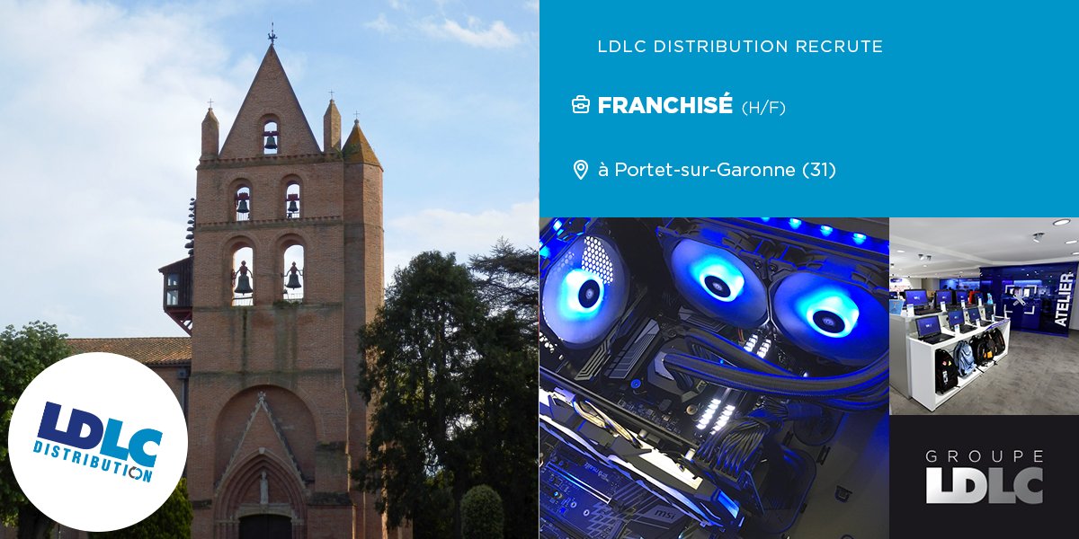 GroupeLDLC's tweet photo. [Nous recherchons] 🔎 Franchisé sur Portet-sur-Garonne (zone urbaine de Toulouse, 31).
Infos et candidature : https://t.co/gvt9N4ku1x
🗺 Le poste est basé à Portet-sur-Garonne (31).
#i4Emploi #Emploi #Job #VotreJob #Recrutement #Boutique #Franchise https://t.co/Zb8ZNYa7Ba