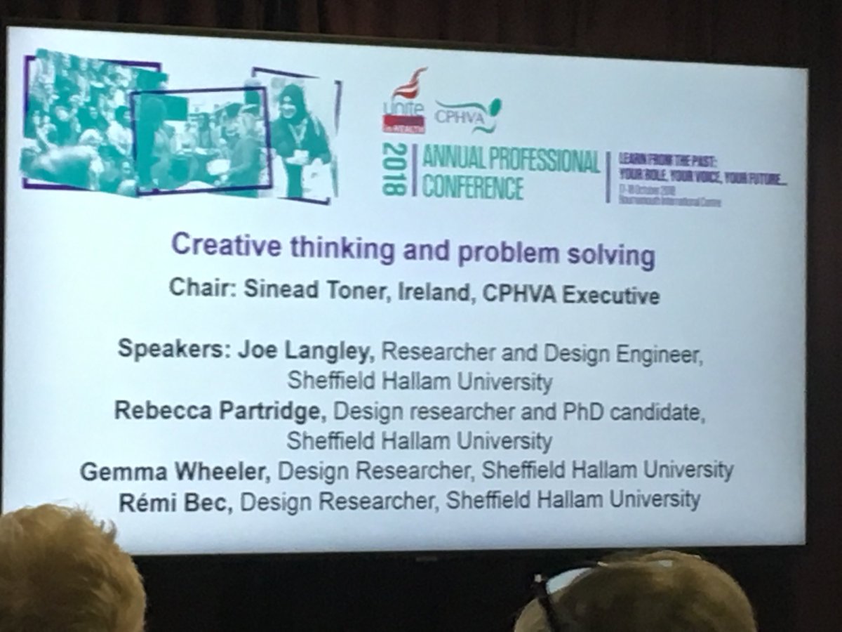 Feeling apprehensive.... lots of art equipment in this session #CPHVA18