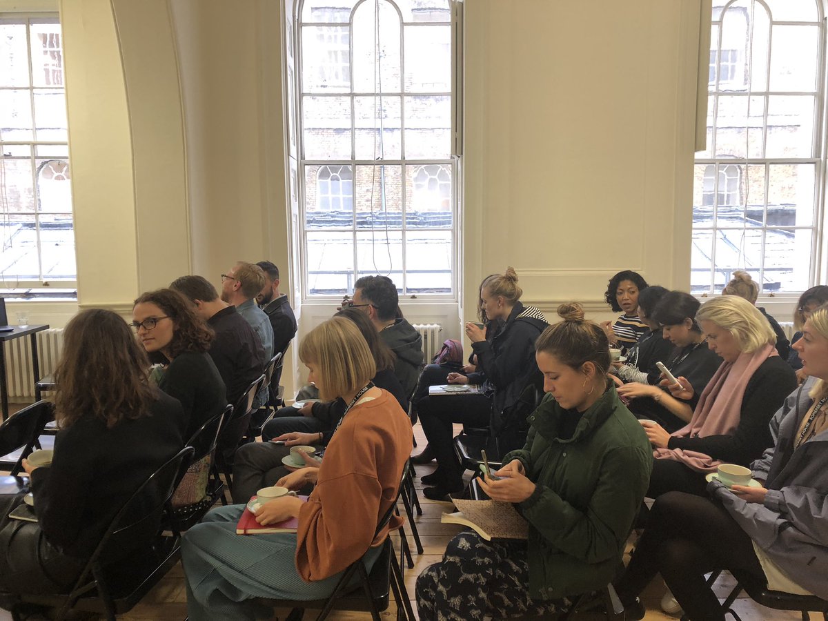 TengioLtd's tweet photo. Great panel discussion about #VR #AR and it's commercial viability in creative industries. Panel with @QuentinLG_07 @sholyhead @AcuteArtVR @SwanChambers @SomersetHouse! Digital Donuts #meetup #digitaldonuts #immersivetech https://t.co/JsGHyry9OE