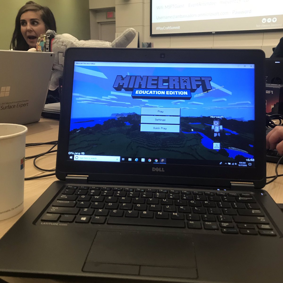 Learning to leverage Minecraft for teaching and Learning #playcraftsummit @MicrosoftEduCA