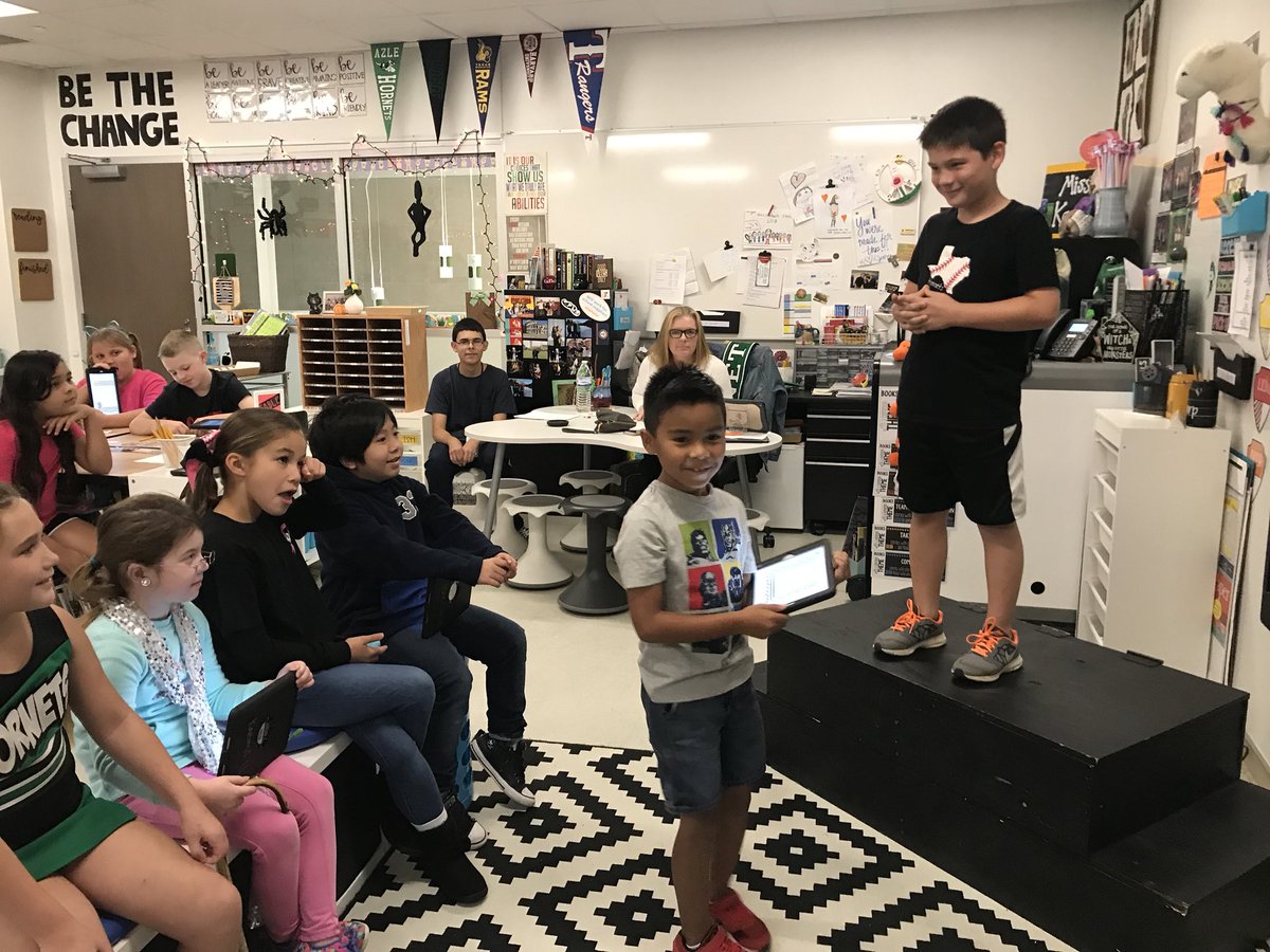 rckaempf's tweet photo. We put our favorite fairy tale characters on trial and used text evidence to discover the truth! #setthestage #azleisdway #WalnutCreekWorldChangers https://t.co/MSPRD00rZV