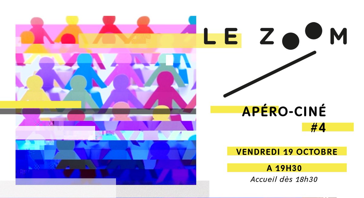 Le Zoom • Apéro-ciné #4
Vendredi 19 octobre - 19h30

Déjà le 4ème apéro-ciné de la nouvelle saison ! L'équipe du Zoom a déniché les plus belles oeuvres courtes pour des vendredis soirs tout en émotions ! 

#courtsmétrages #bourgenbresse #ain #sortiràbourg #ain
