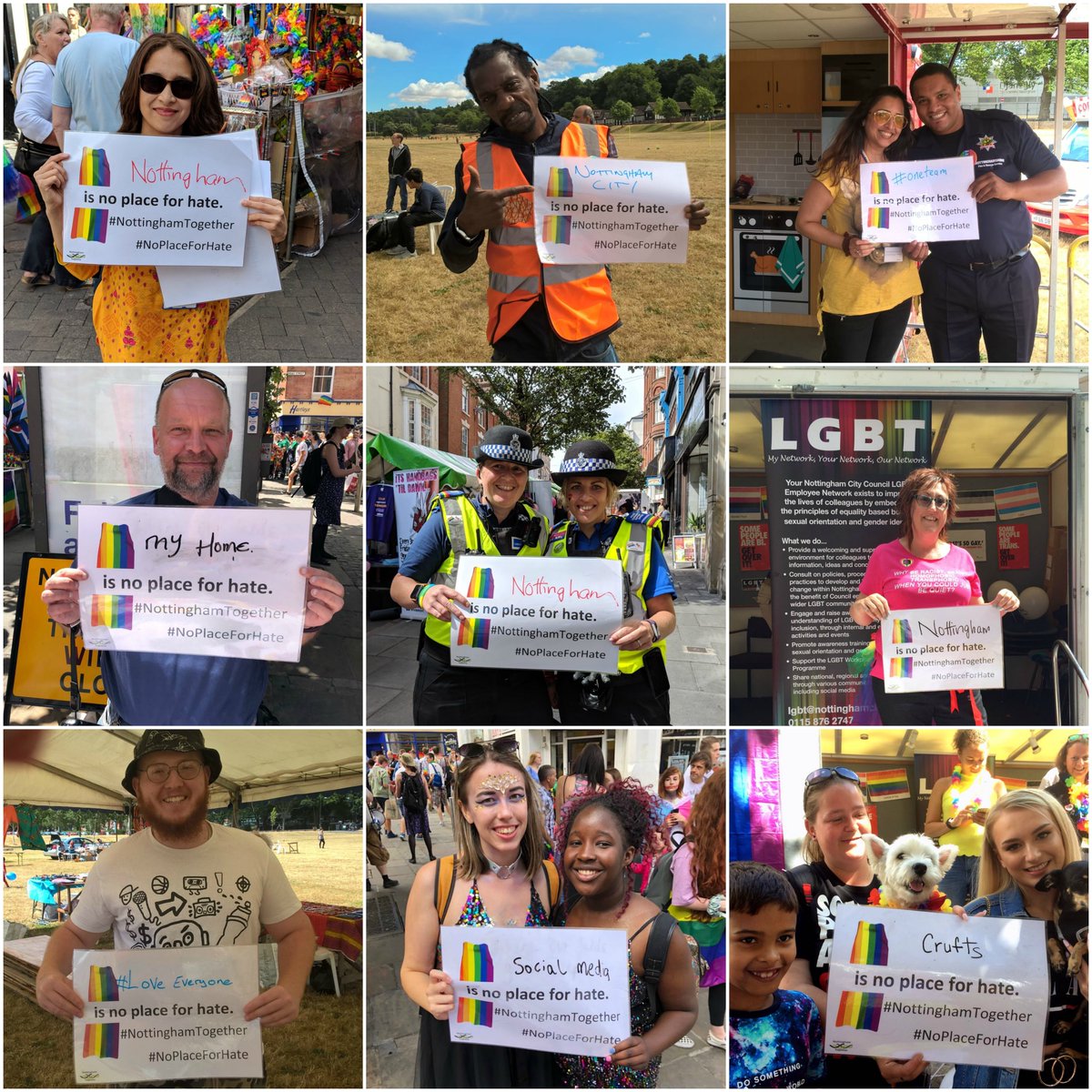 PaulGair999's tweet photo. This week is Hate Crime Awareness Week. We unite
against all forms of hate. #NottinghamshireTogether #NoPlaceForHate #NHCAW https://t.co/EIcoymbkWU