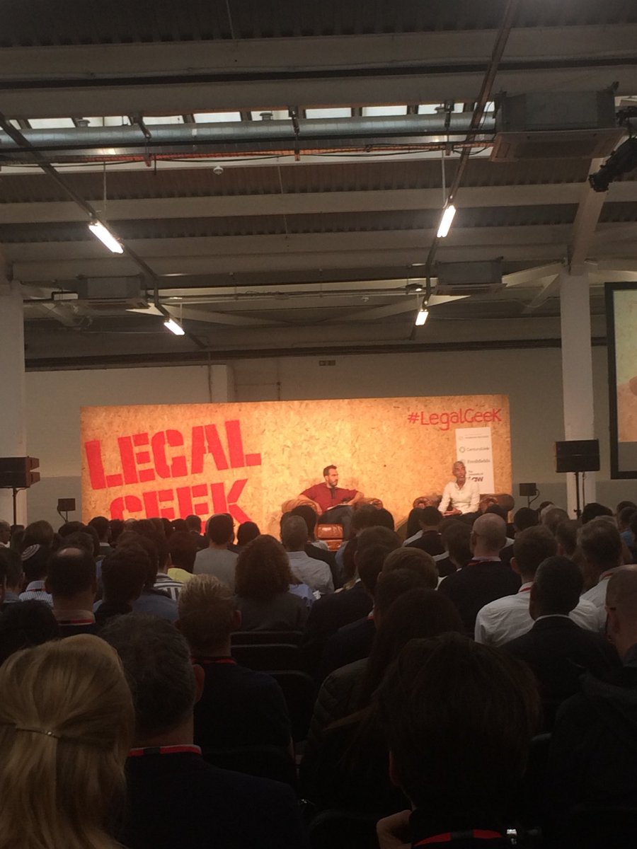 juriosity's tweet photo. Great to be listening to @RussShaw1 of @TechLondonAdv speak at #LegalGeek about the importance of knowledge-sharing at tech hubs. https://t.co/HKSCAMyLex