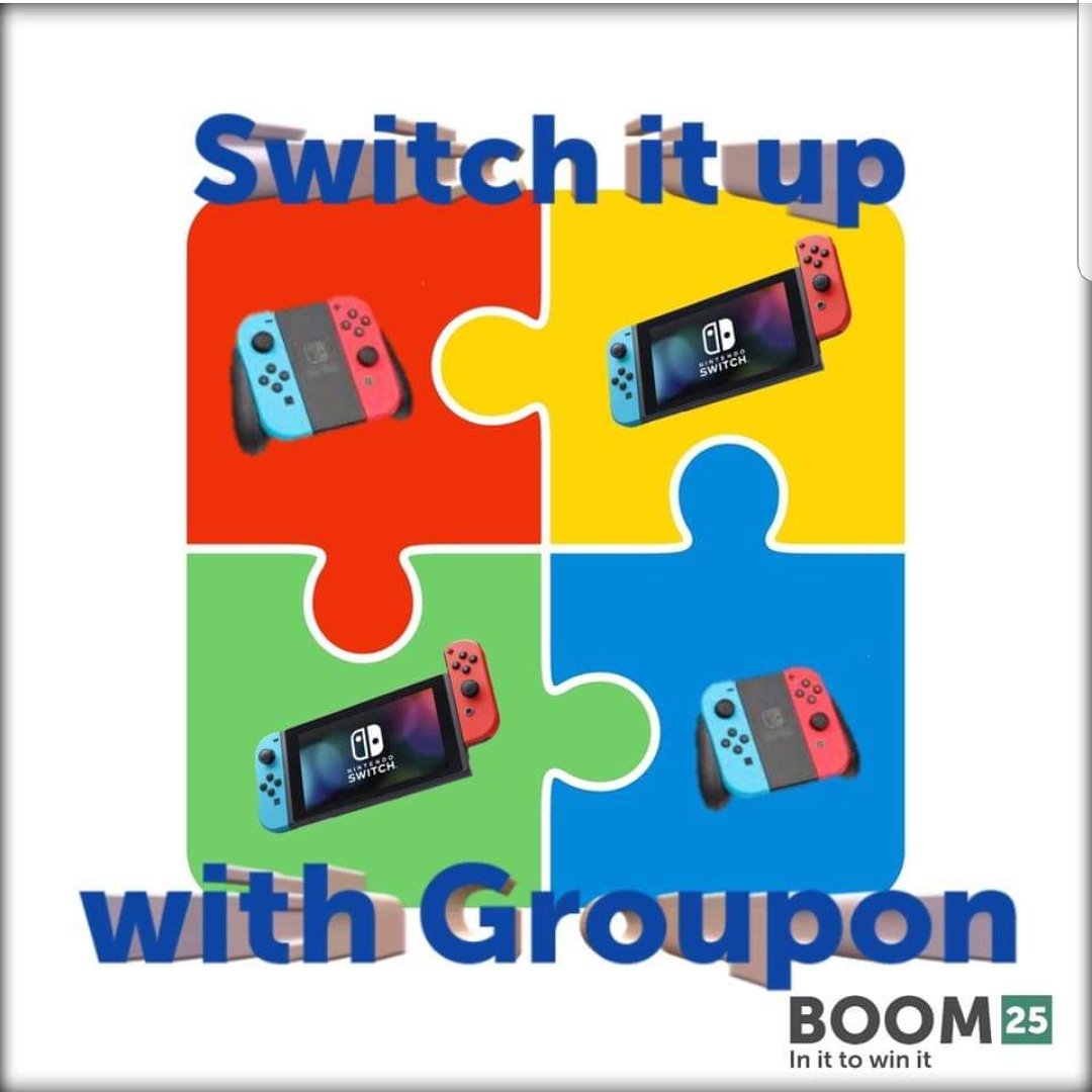 #competiton up on #boom25 bargains page to #win 1 of 4 #nintendoswitches come and join for #yourchancetowin 
 facebook.com/groups/4277044…

#comp #compers #win #winner #winning #giveaway #nintendo #switch