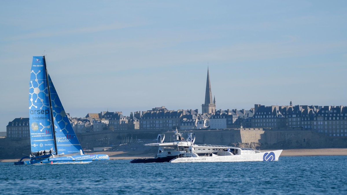 Victorien Erussard (@vicerussard) on Twitter photo Magnifique retour à <a href="/VilleSaintMalo/">Ville de Saint-Malo</a> ce matin après 10000 nautiques parcourus depuis le départ d’<a href="/energy_observer/">Energy Observer</a> ! Merci au <a href="/DefiVoileSEP/">Défi Voile SEP | Thibaut Vauchel-Camus</a> et à mon ami <a href="/thibautvauchel/">thibaut vauchel</a> d’être venu nous accueillir et à tous les malouins! Rdv dans quelques jours sur le village de la @routedurhum ;) Magnifique retour à <a href="/VilleSaintMalo/">Ville de Saint-Malo</a> ce matin après 10000 nautiques parcourus depuis le départ d’<a href="/energy_observer/">Energy Observer</a> ! Merci au <a href="/DefiVoileSEP/">Défi Voile SEP | Thibaut Vauchel-Camus</a> et à mon ami <a href="/thibautvauchel/">thibaut vauchel</a> d’être venu nous accueillir et à tous les malouins! Rdv dans quelques jours sur le village de la @routedurhum ;)