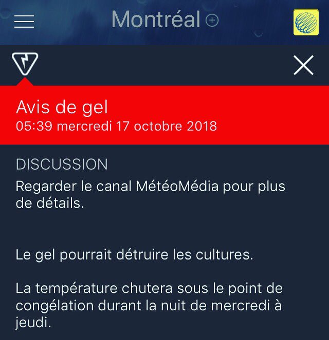 Parazzz's tweet photo. "Avis de gel"
#légalisation
#10ham
#SQDC
#legalizationday
🤔 https://t.co/MOzjFJoe2c