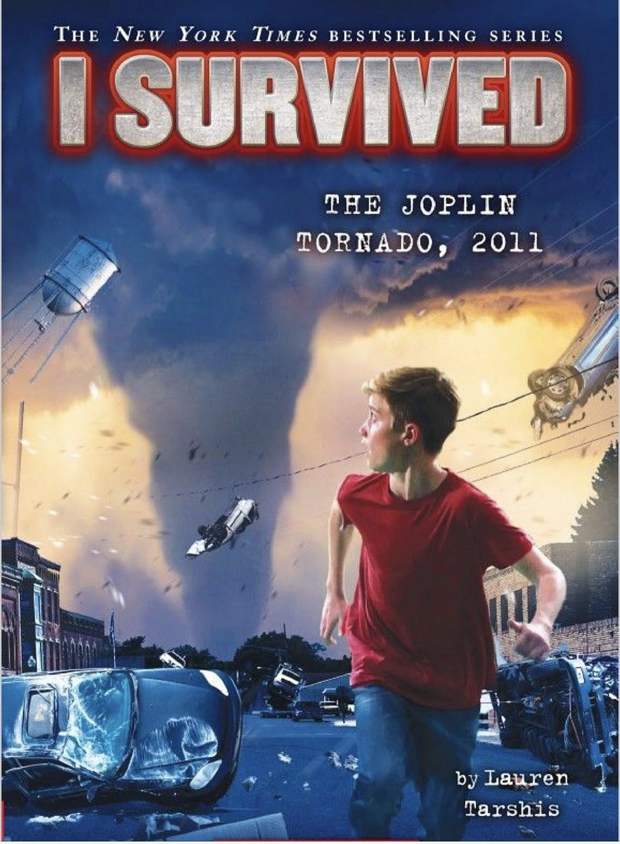 Teachers to celebrate my love of book pairings I am giving away 5 signed sets of these two, I Survived nonfiction and historical fiction both focusing on tornadoes. Retweet to enter. I will contact winners privately.