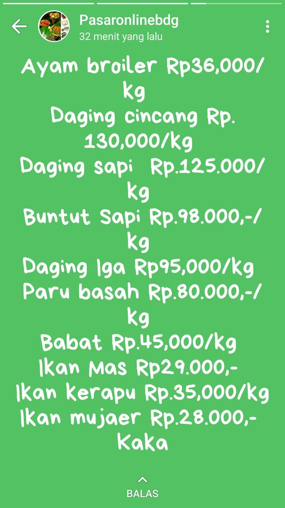 pasaronlinebdg's tweet photo. Sayur sayuuur WhatsApp 085524443852
Kirim pagi free ongkir #sayuran #bandung #masak #menu #makanan #kuliner https://t.co/CLfU85Zwhm