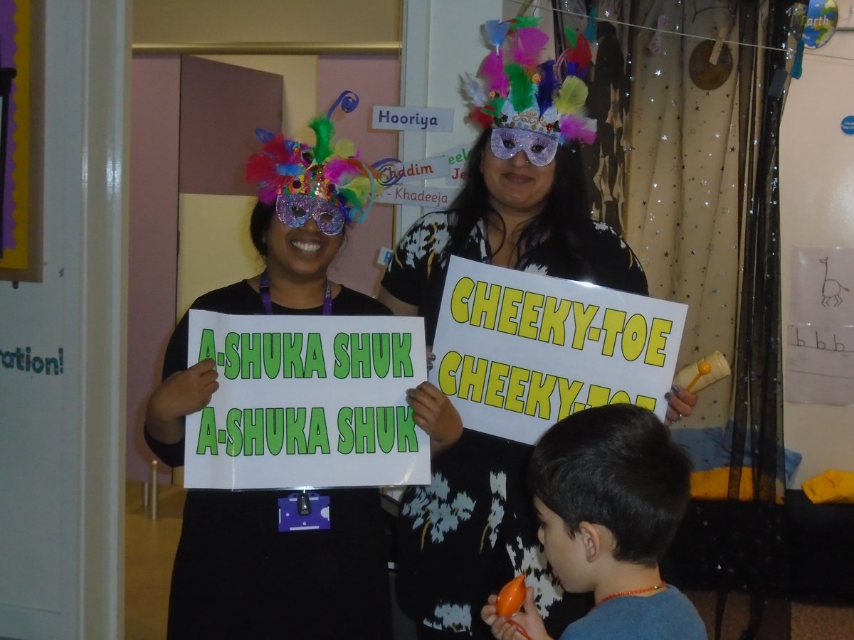 AldboroughPrim's tweet photo. Our Reception children have really enjoyed their carnival day with Miss Bruno. They are preparing for their final parade around the school. A wonderful day full of colour, music and lots of learning about Black History. https://t.co/jiyp9CDoSl