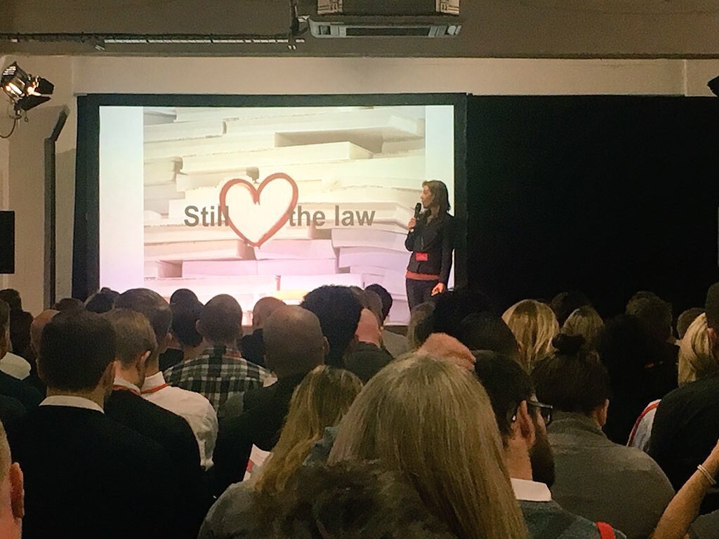 MariePotelSavil's tweet image. Still loving the law at #LegalGeek2018 #legaldesign to bring back to law the place it deserves within companies: a strategic enabler. #dotlegaldesign