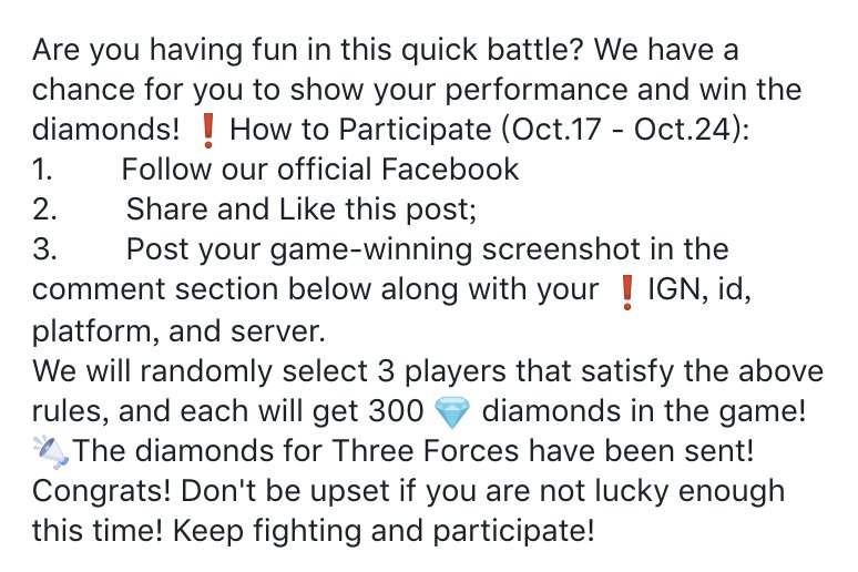 CD_Mobile's tweet image. Are you having fun in this quick battle? We have a chance for you to show your performance and win the diamonds! 
#CreativeDestruction #QuickMode #ThreeForces